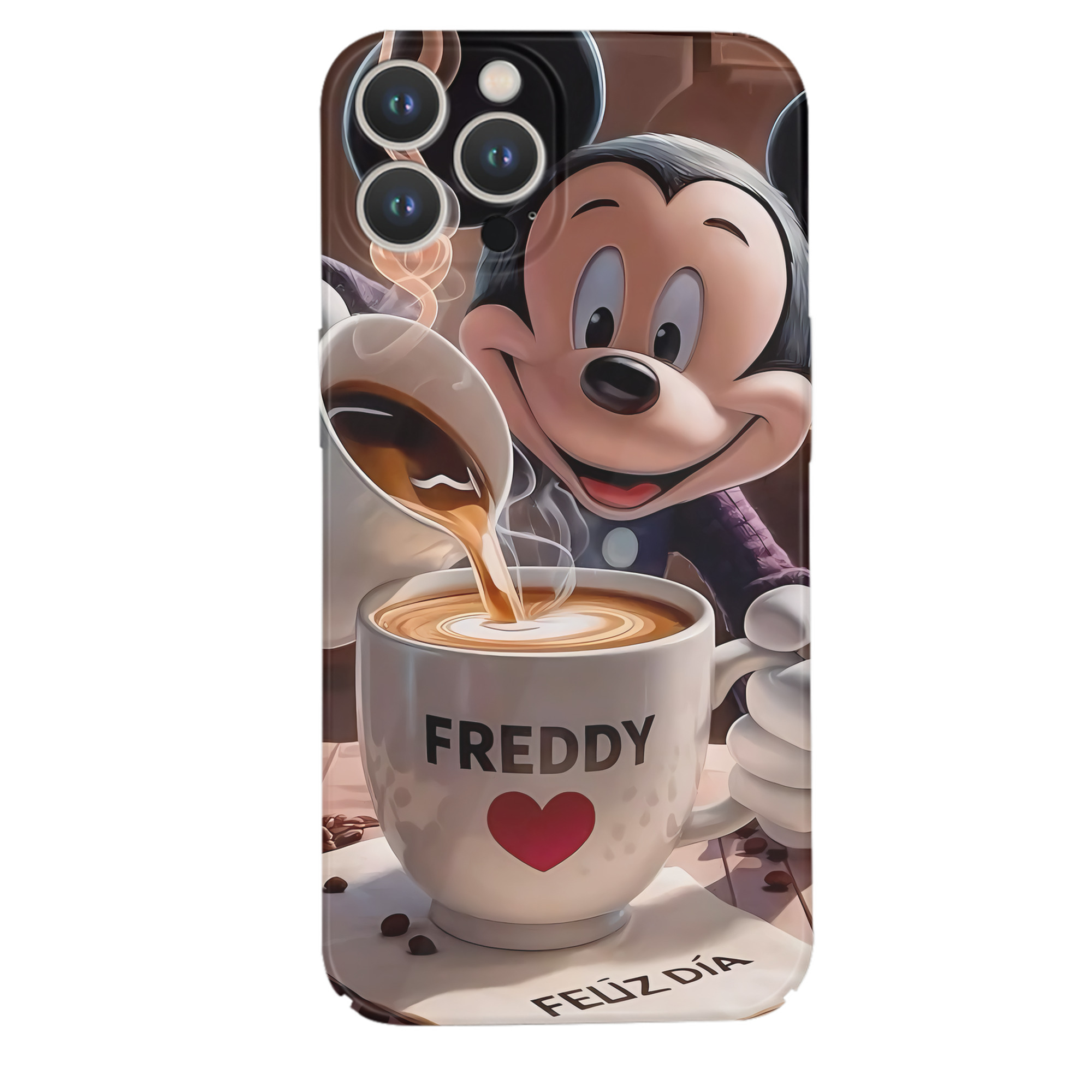 （画像用） ミッキーマウス Mickey Mouse 【iPhone 14シリーズ対応】ハードケース